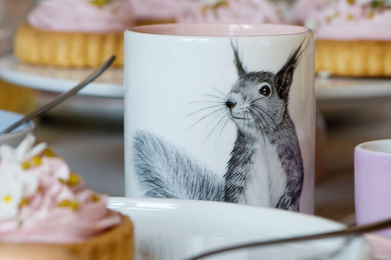 Geschenkidee für Naturliebhaber: Geschirr von mittelpunkt.