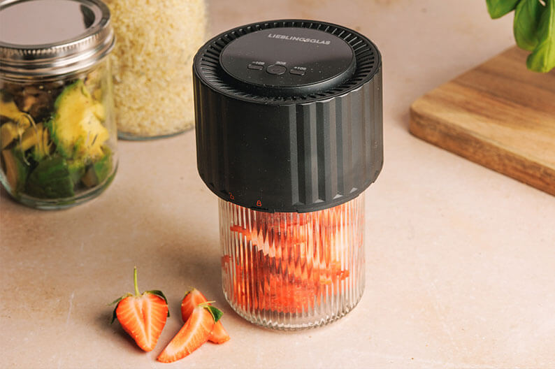 Geschenkidee für Foodies: Vakuumpumpe von Lieblingsglas