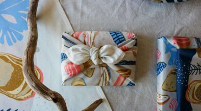 Furoshiki: Japanische Geschenkverpackung aus Stoff von Fien Tüch