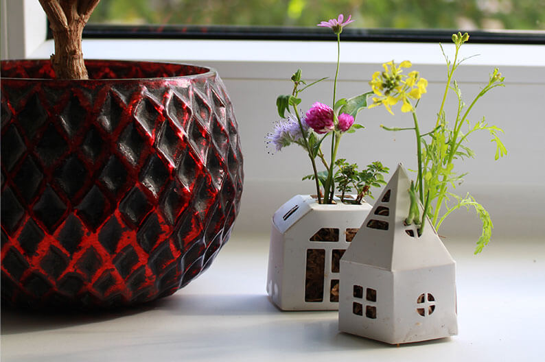 12 Geschenkidee Origamivase Origamivase von OriBon als besondere Geschenkidee