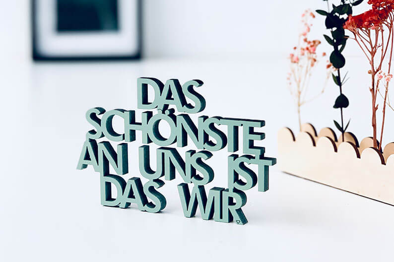 24 Geschenkidee No Gallery Spruch von No Gallery als besondere Geschenkidee